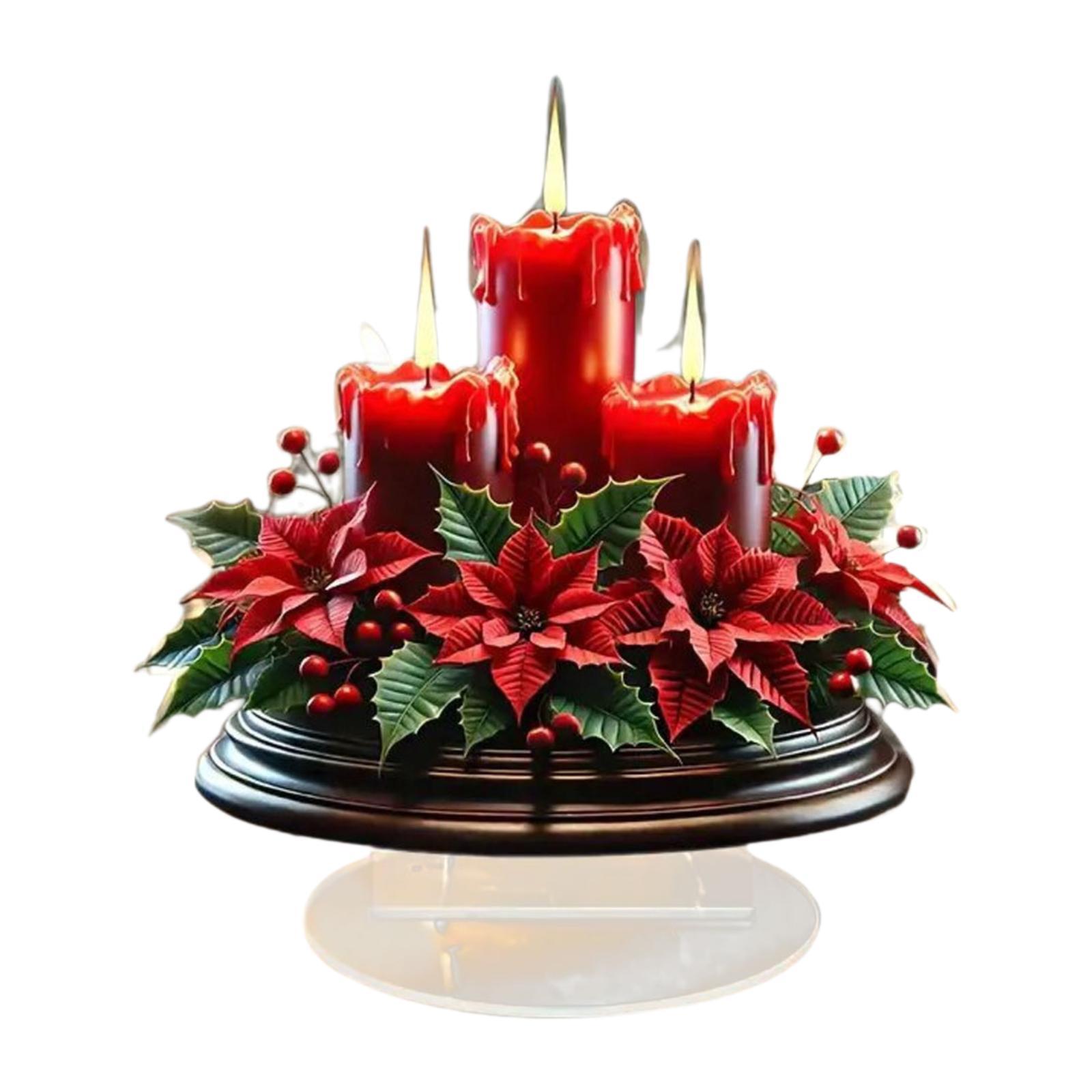 Christmas Decorations Acrylic  - Candle Supplies Europe recension och pris