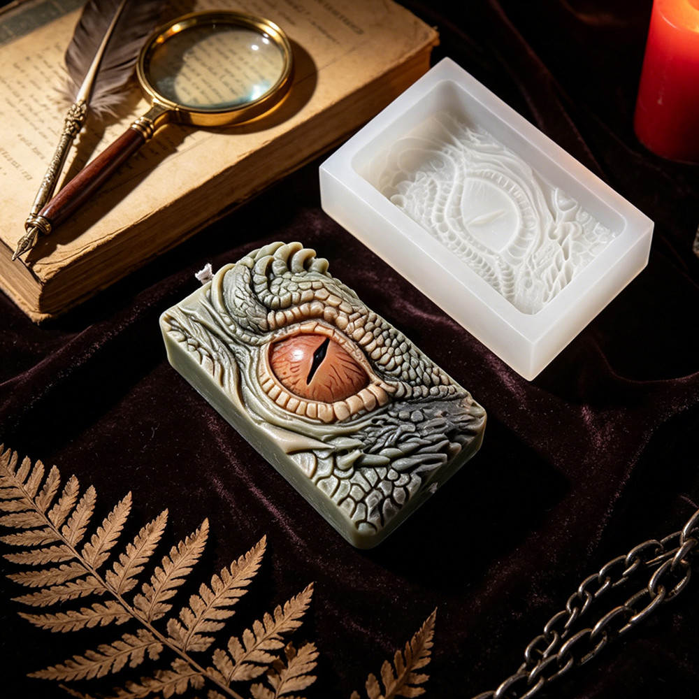 [Dragon Eye Silicone Mold]-Emb - Candle Wax Scale recension och pris