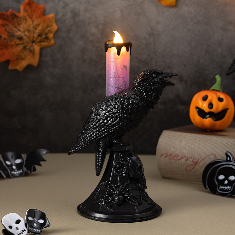 Black Crow Statue Candlestick  - Candle Supplies Europe recension och pris