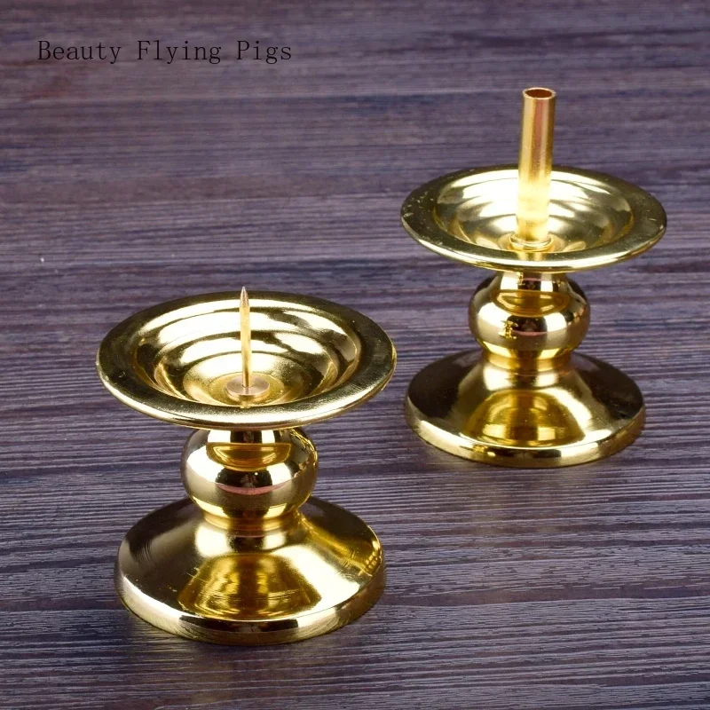 Metal Candlestick Butter Candl - Candle Supplies Europe recension och pris