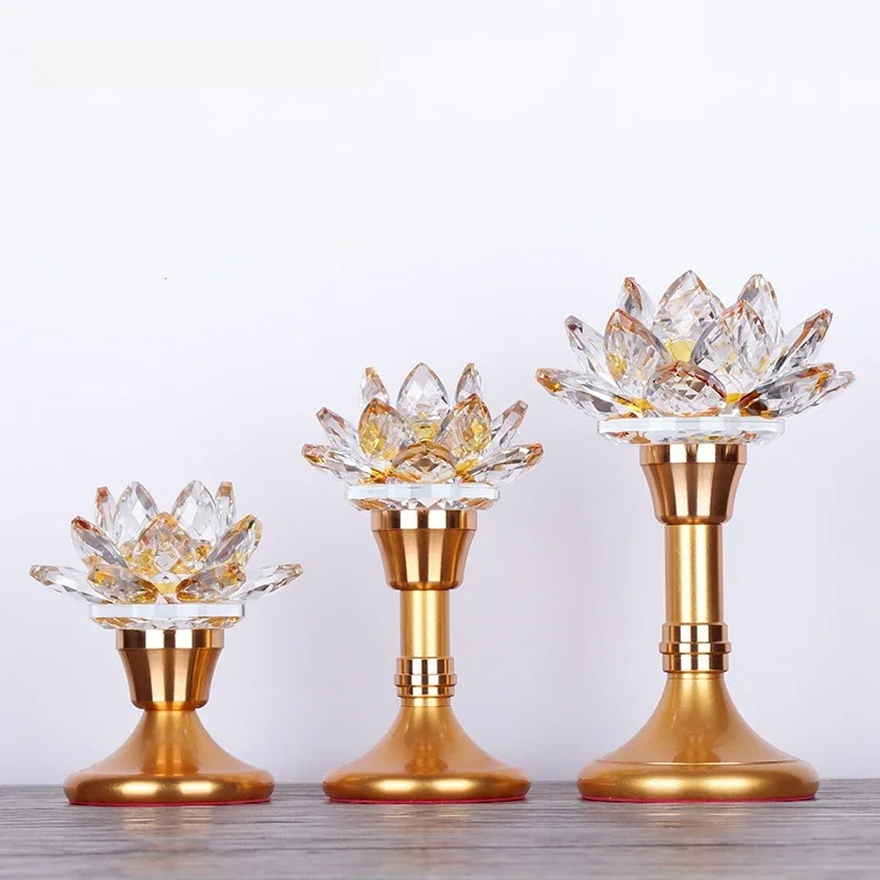 Colorful Glass Lotus Simulated - Candle Supplies Europe recension och pris